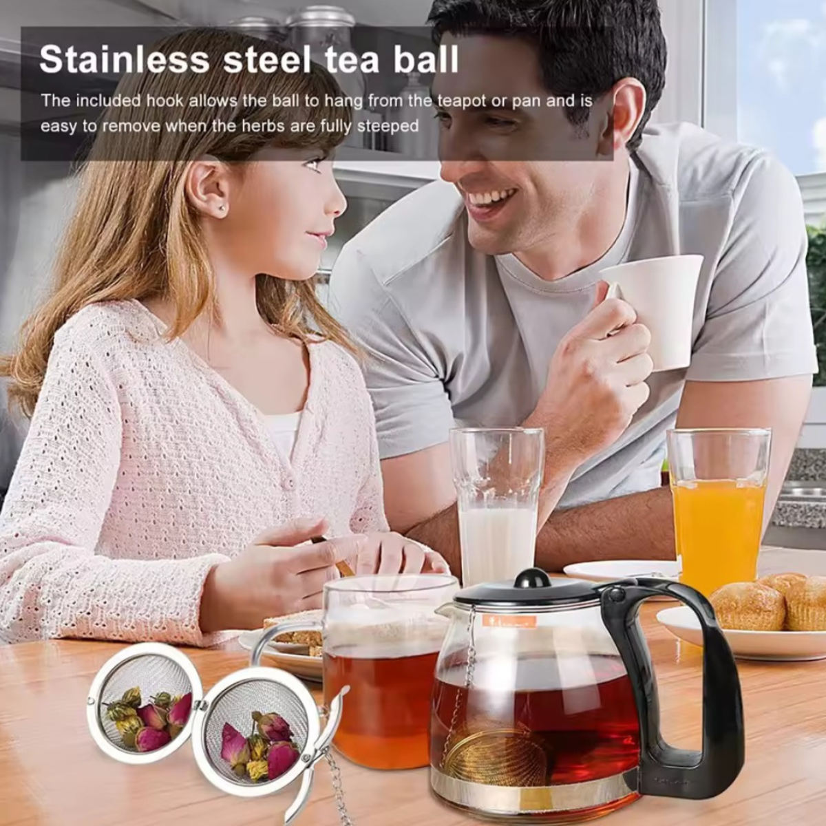 Stainless Steel Mesh Tea Ball Infuser