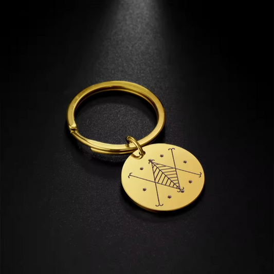 Ayizan Veve Keychain