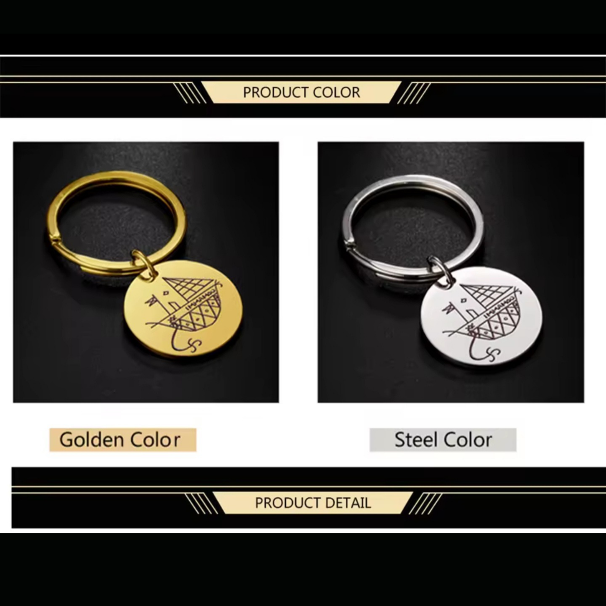 Agwe Veve Keychain