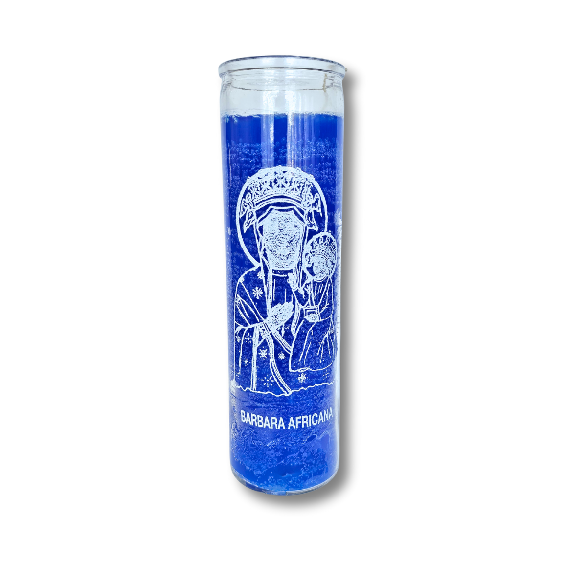 African Saint Barbara Candle