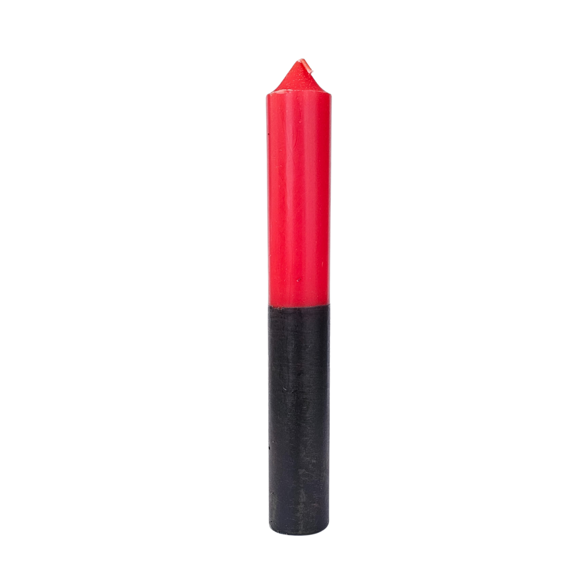 9" Jumbo Chime Double Red & Black Color Candles