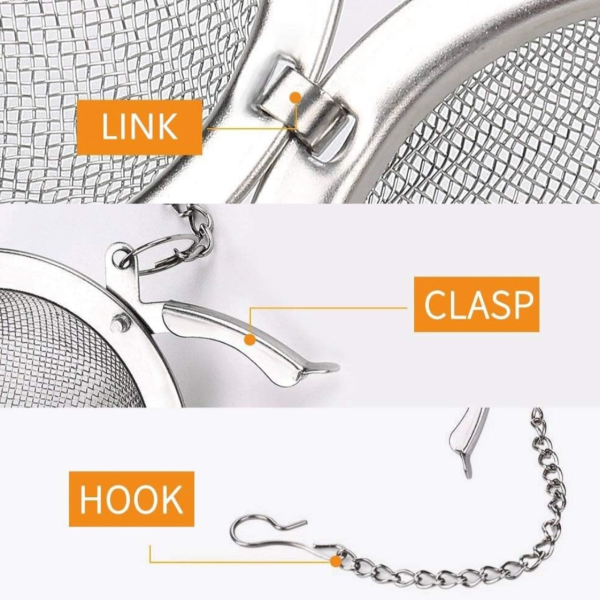 Stainless Steel Mesh Tea Ball Infuser