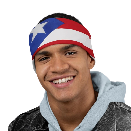Puerto Rico Flag Oversized Bandana