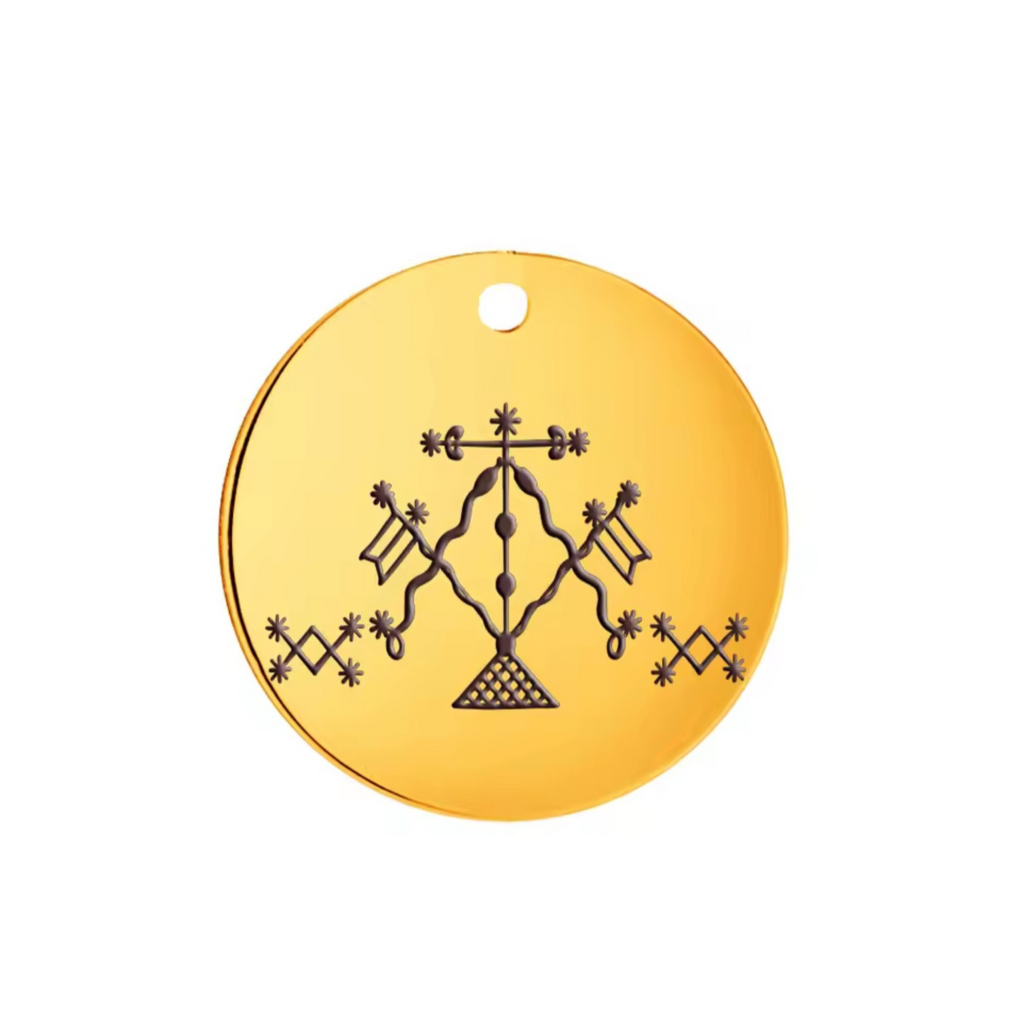 Gold Damballa Necklace