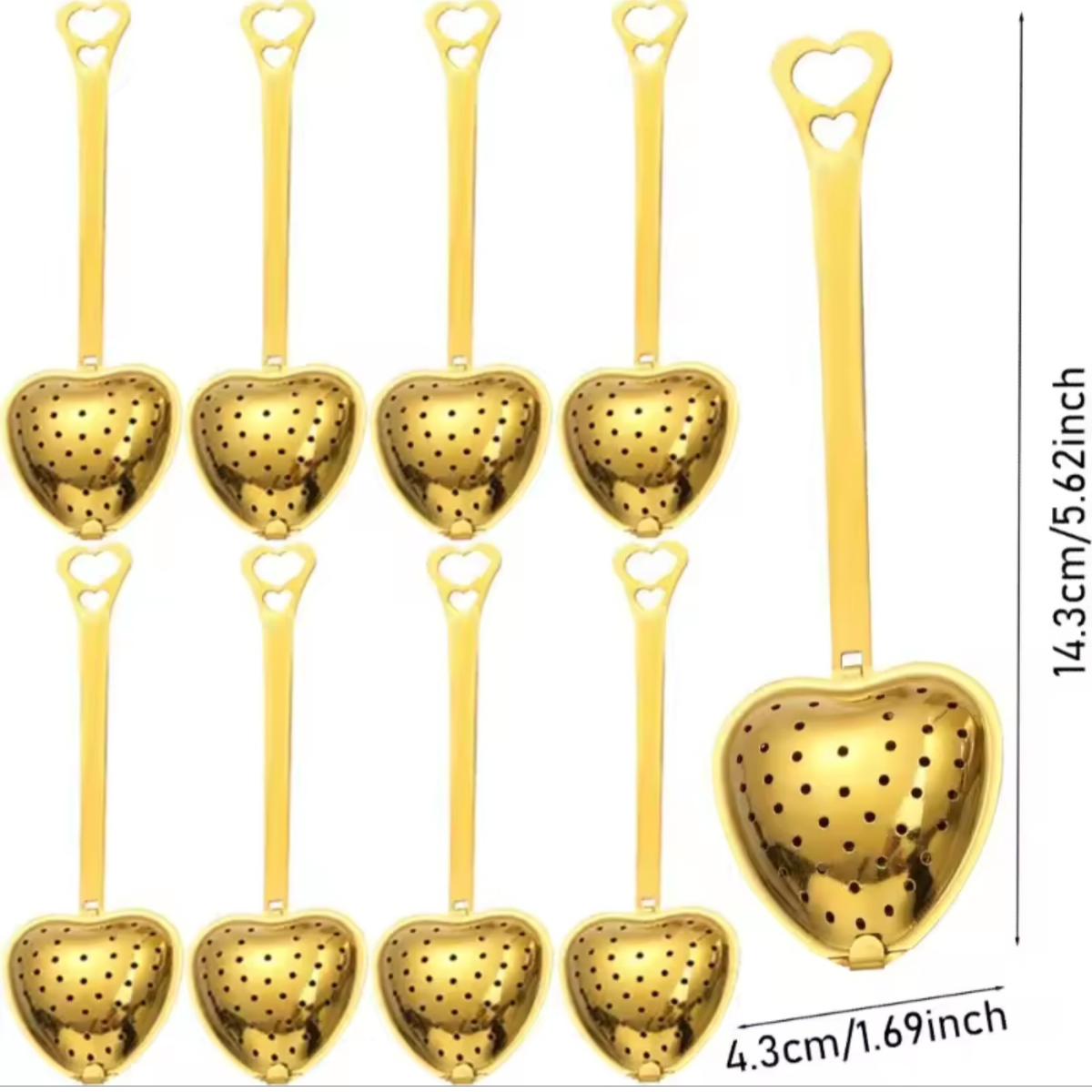 Heart Shaped Tea Strainer