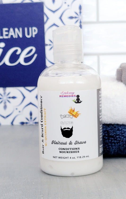 Haircut & Shave Beard Gang Moisturizing Hair & Beard Conditioner