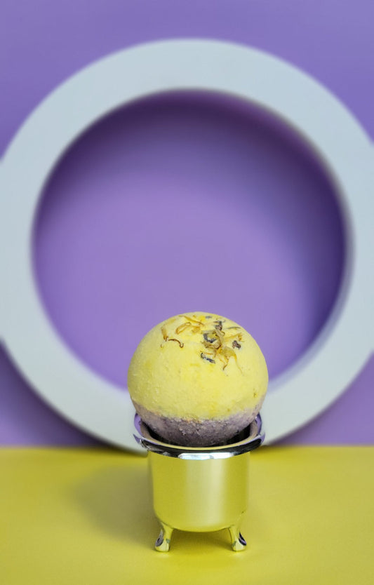 Lemon Lavender Bath Bomb