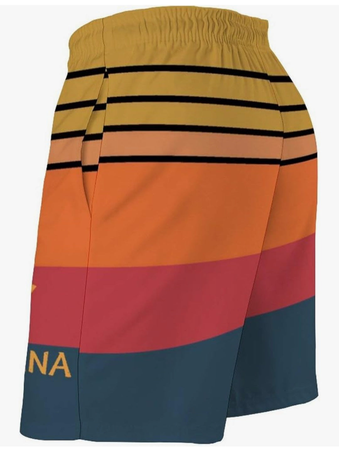 Stop Staring at My Banana – Funny 3D Printed Men’s Shorts