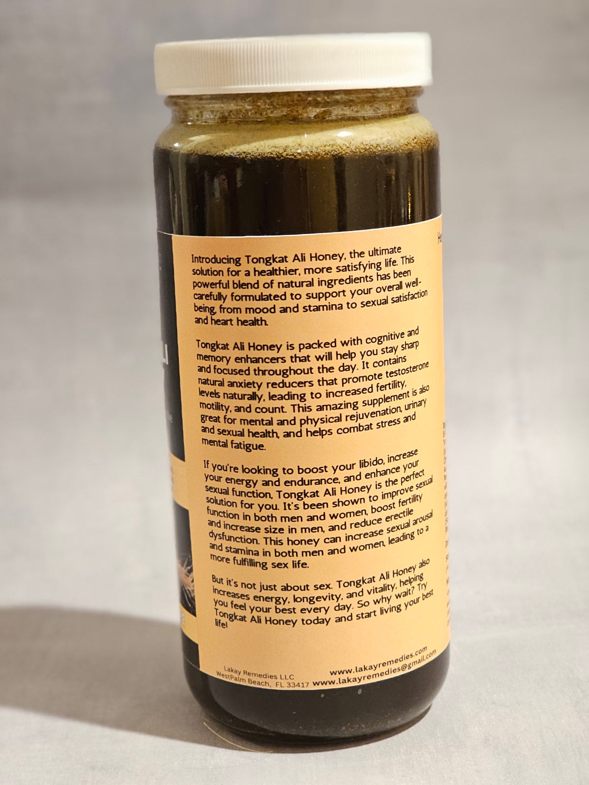 Lakay Remedies Tongkat Ali Honey Sexual Enhancer