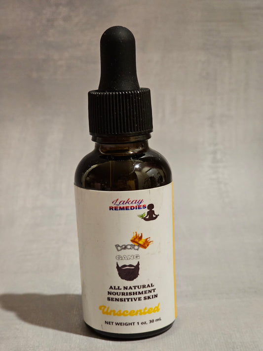 Beard Gang Unscented Beard Oil