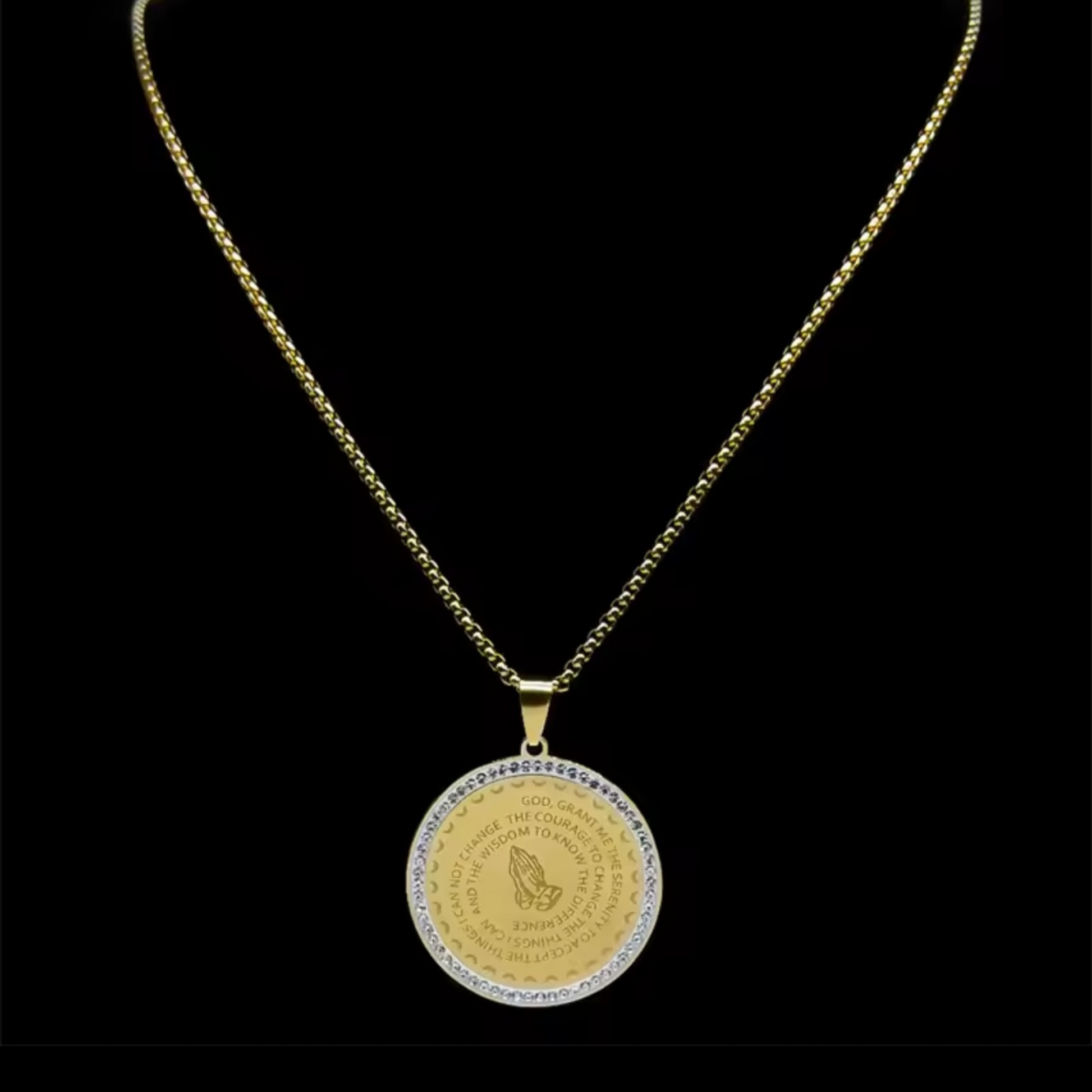 Serenity Prayer Necklace