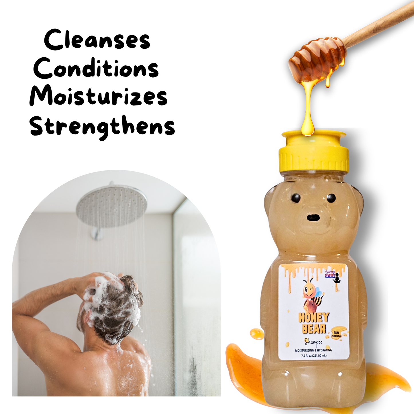 Honey Bear Moisturizing Body Wash