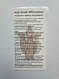 Holy Death Affirmation Card