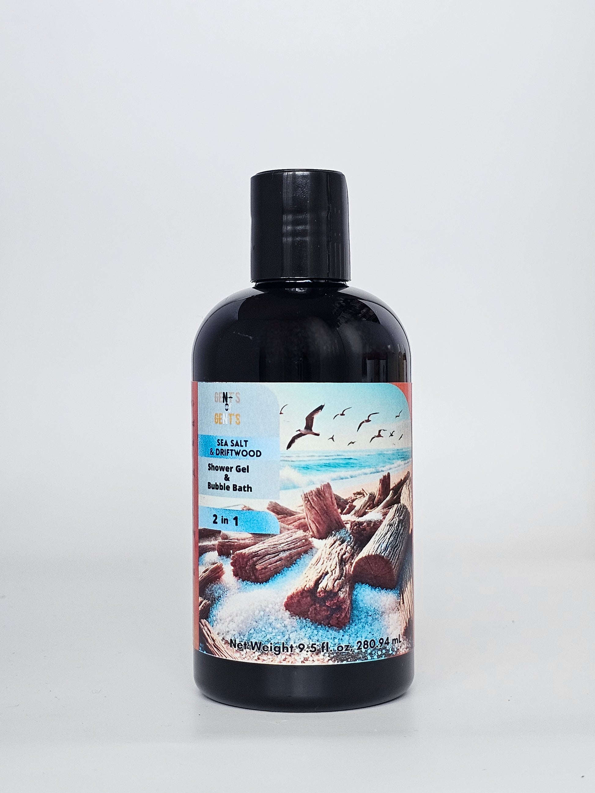 Sea Salt & Driftwood 2 in 1 Shower Gel & Bubble Bath