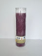 Purple Plain 7 Day Prayer Candle