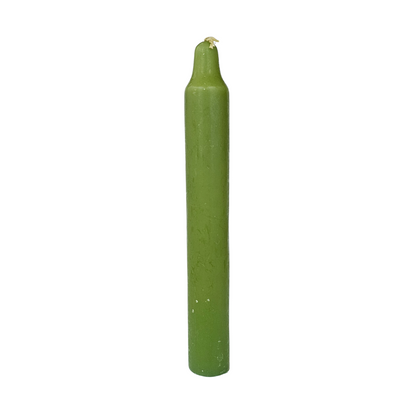 Green 9" Jumbo Candles