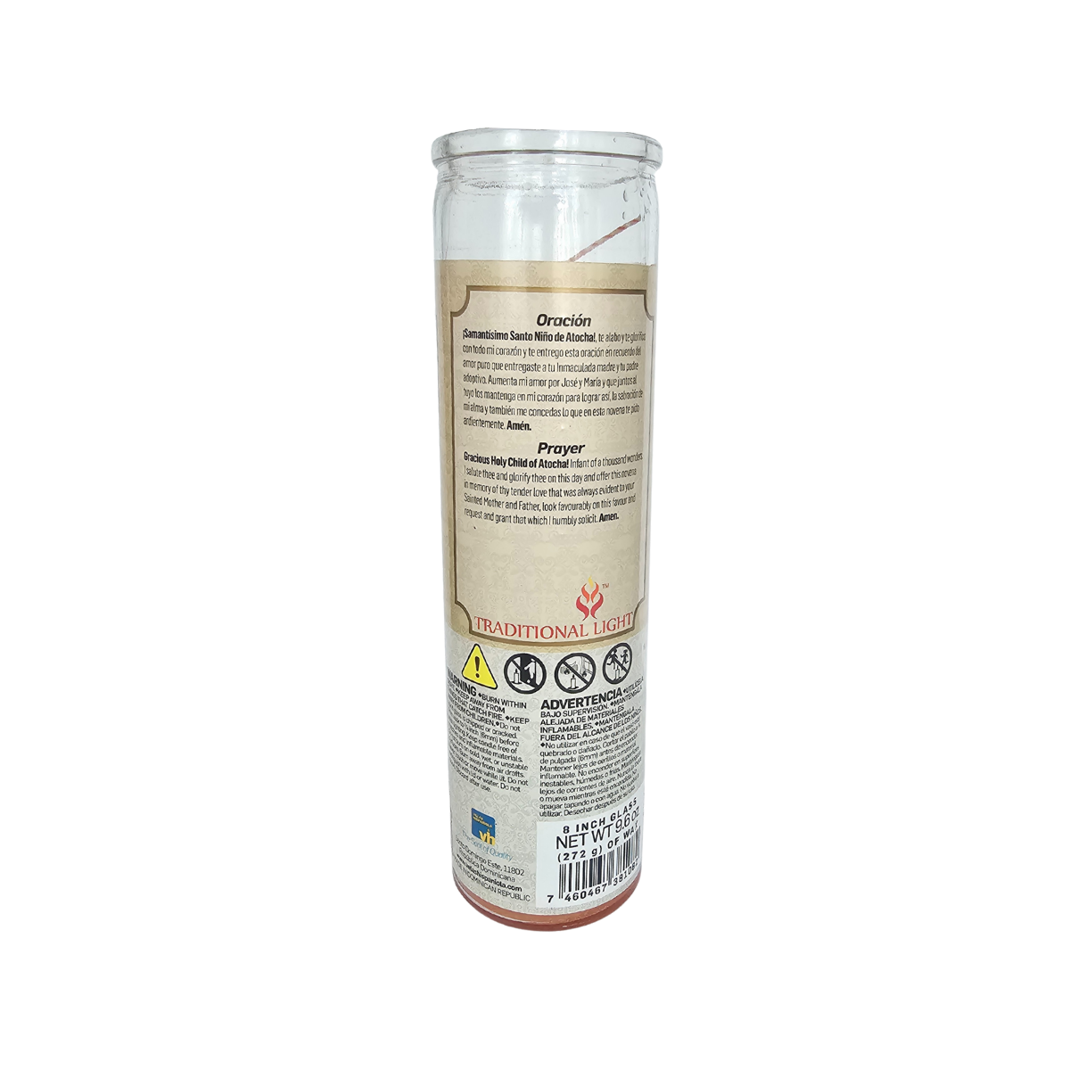 Holy Child of Atocha Candle