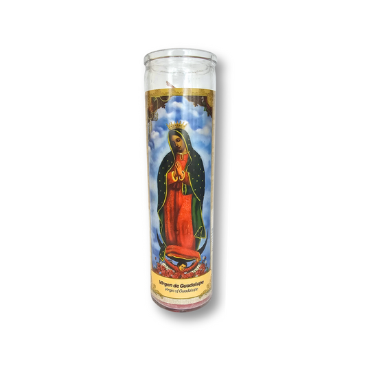 Virgin of Guadalupe Candle