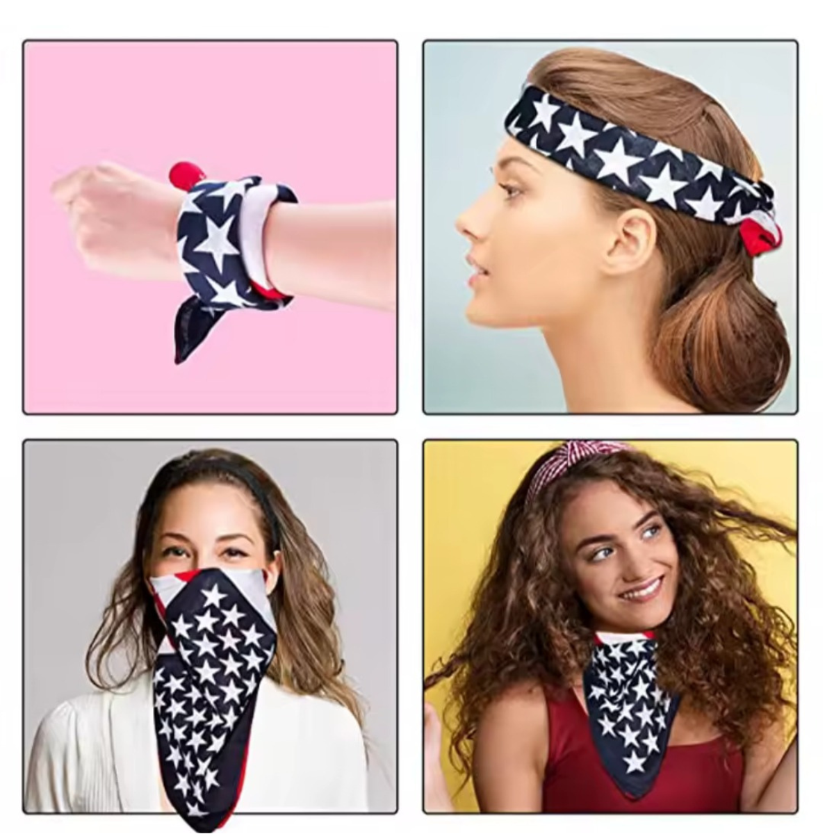 USA Flag Bandana