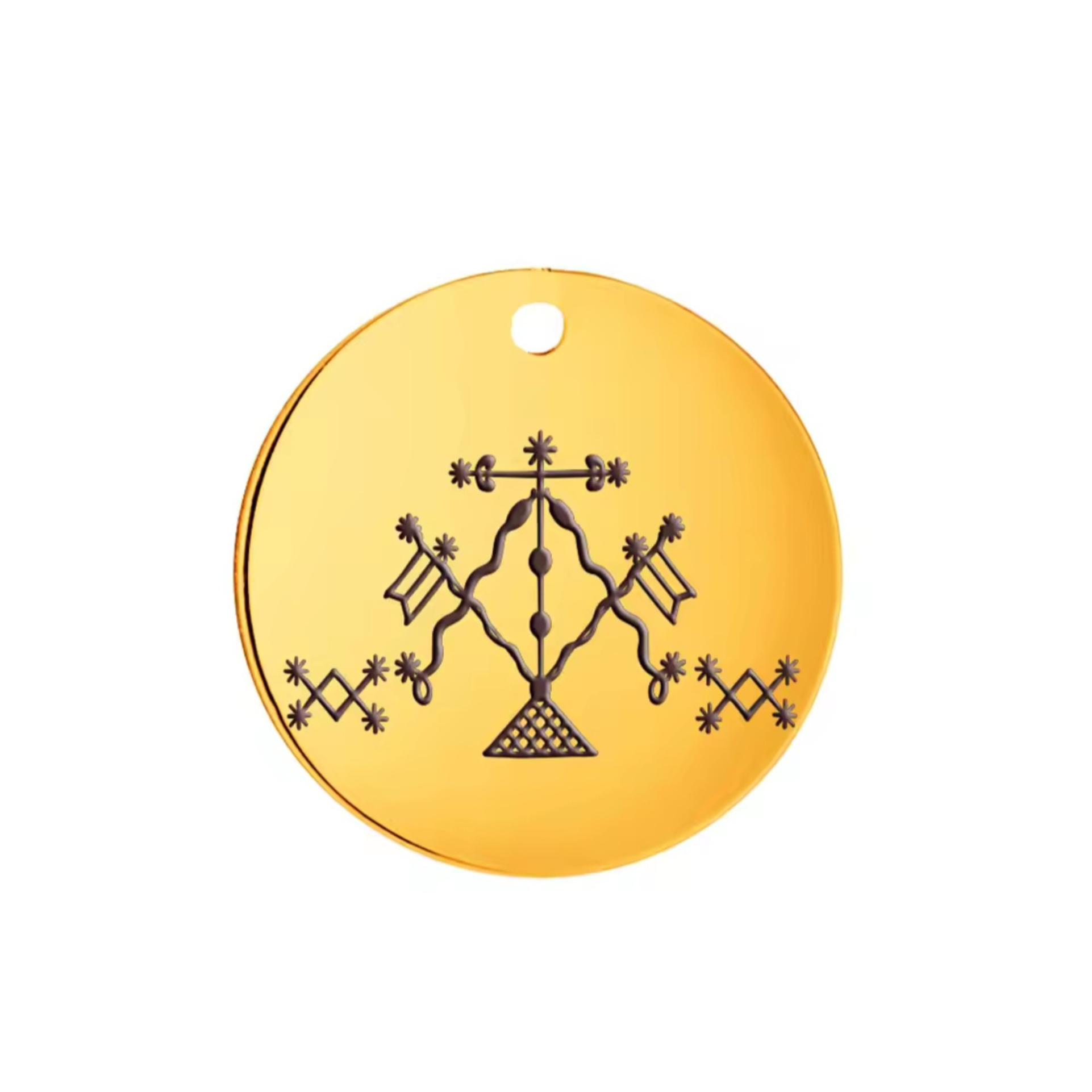 Gold Damballa Necklace