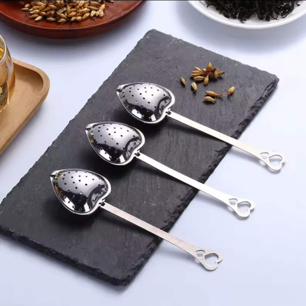 Heart Shaped Tea Strainer