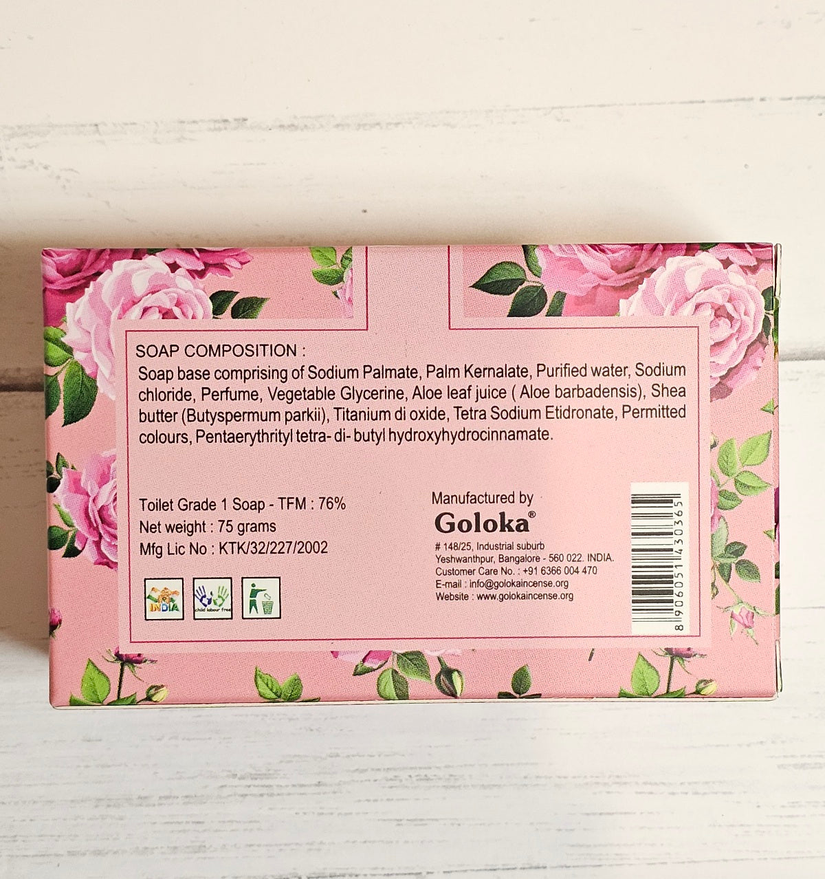 Rose Uplifting & Vigorating Natural Soap