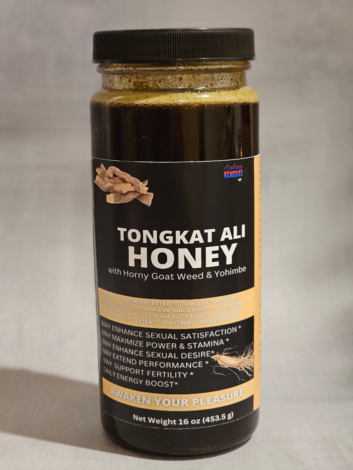 Lakay Remedies Tongkat Ali Honey Sexual Enhancer 