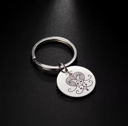 Erzulie Freda Veve Keychain