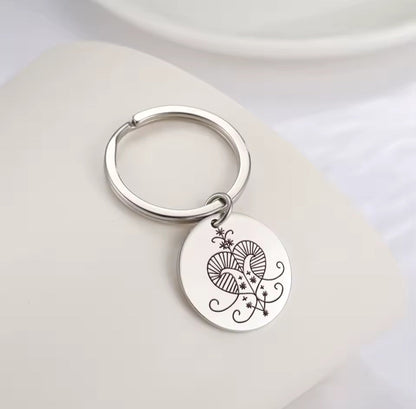Erzulie Freda Veve Keychain