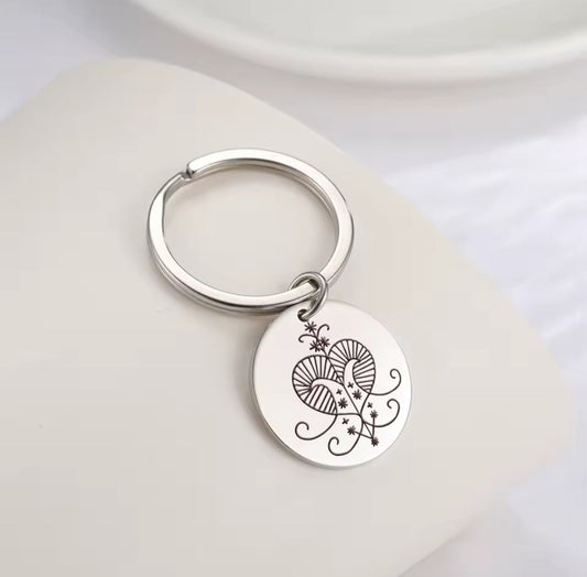 Erzulie Freda Veve Keychain