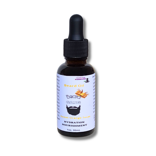 Sweet Orange Texas Beard Growth and Skin Moisturizing Oil