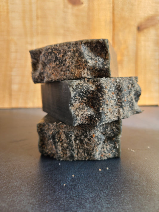 Tea Tree Activated Charcoal Soap w/ Himalayan Salt