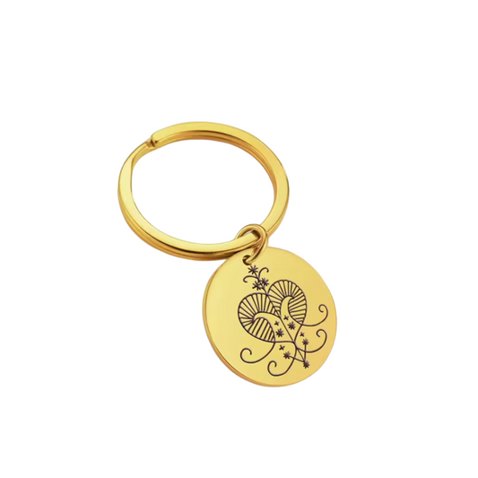 Erzulie Freda Veve Keychain