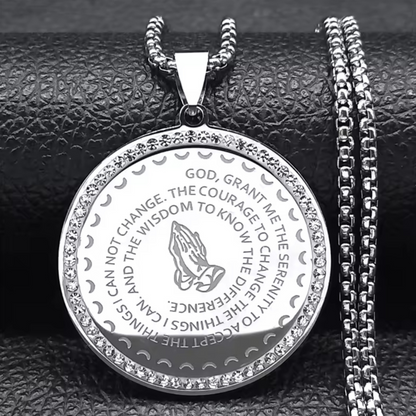 Serenity Prayer Necklace
