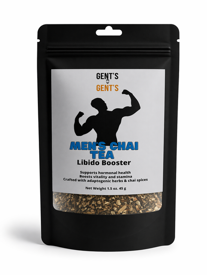 Gent's Men's Chai Tea package on a white background