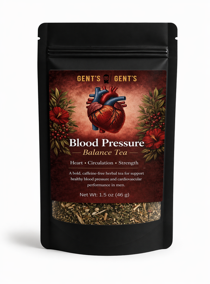 Gent's Gent's Blood Pressure Balance Tea package on a white background