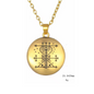 Gold Mama Brigitte Pendant Necklac