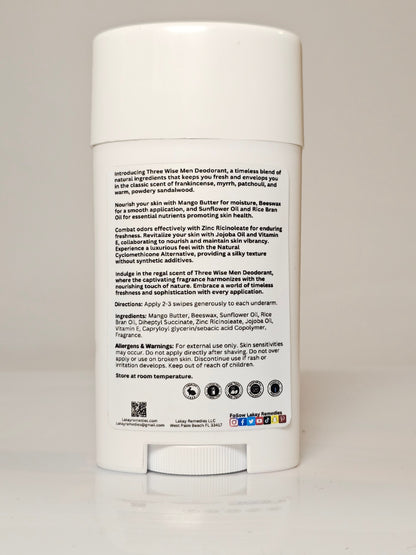 Three Wise Men Natural Deodorant