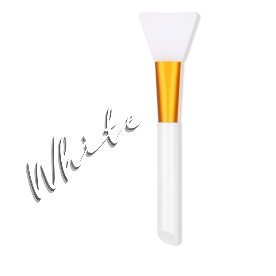 White Silicone Facial Mask Applicator