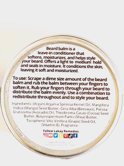 Beard Gang Unscented Beard Balm